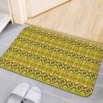Asante Kente Pattern Print Indoor Door Mat