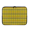 Asante Kente Pattern Print Laptop Sleeve