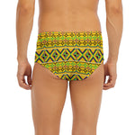 Asante Kente Pattern Print Men's Briefs