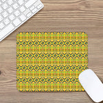 Asante Kente Pattern Print Mouse Pad