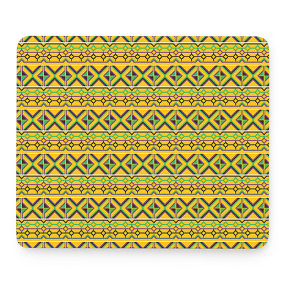 Asante Kente Pattern Print Mouse Pad