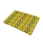 Asante Kente Pattern Print Pet Cooling Mat Cover
