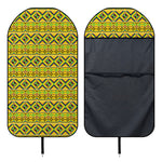 Asante Kente Pattern Print Waterproof Car Seat Cover