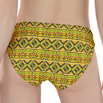 Asante Kente Pattern Print Women's Panties