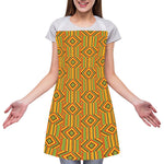 Ashanti Kente Pattern Print Adjustable Apron