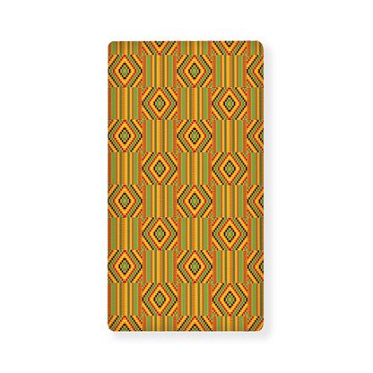 Ashanti Kente Pattern Print Baby Crib Sheet