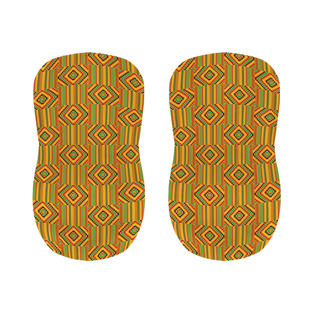 Ashanti Kente Pattern Print Bar Stool Covers