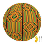 Ashanti Kente Pattern Print Basketball