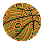 Ashanti Kente Pattern Print Basketball