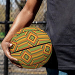 Ashanti Kente Pattern Print Basketball