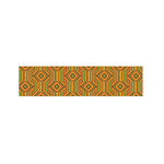 Ashanti Kente Pattern Print Bed Runner