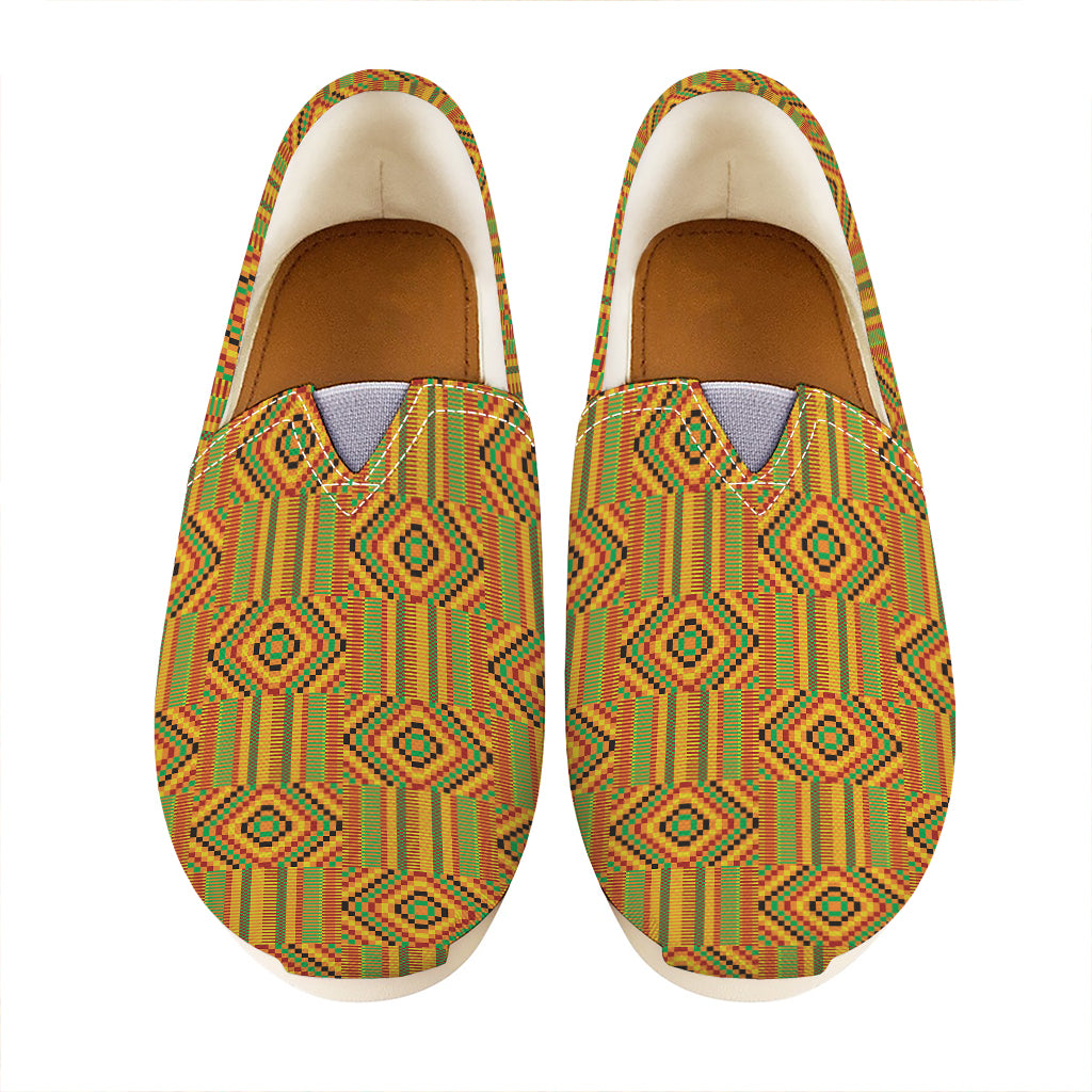 Ashanti Kente Pattern Print Casual Shoes