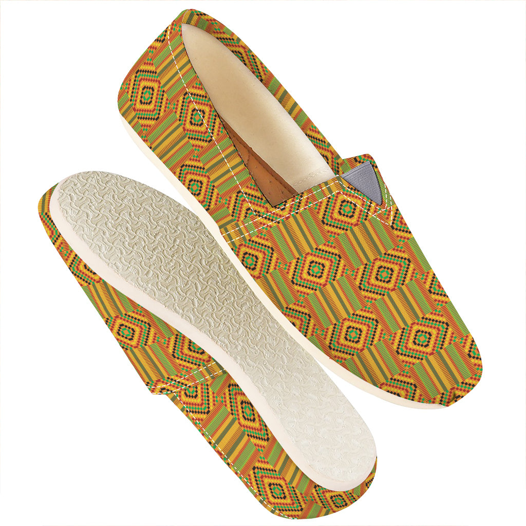 Ashanti Kente Pattern Print Casual Shoes