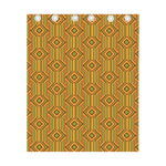 Ashanti Kente Pattern Print Curtain