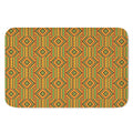 Ashanti Kente Pattern Print Indoor Door Mat