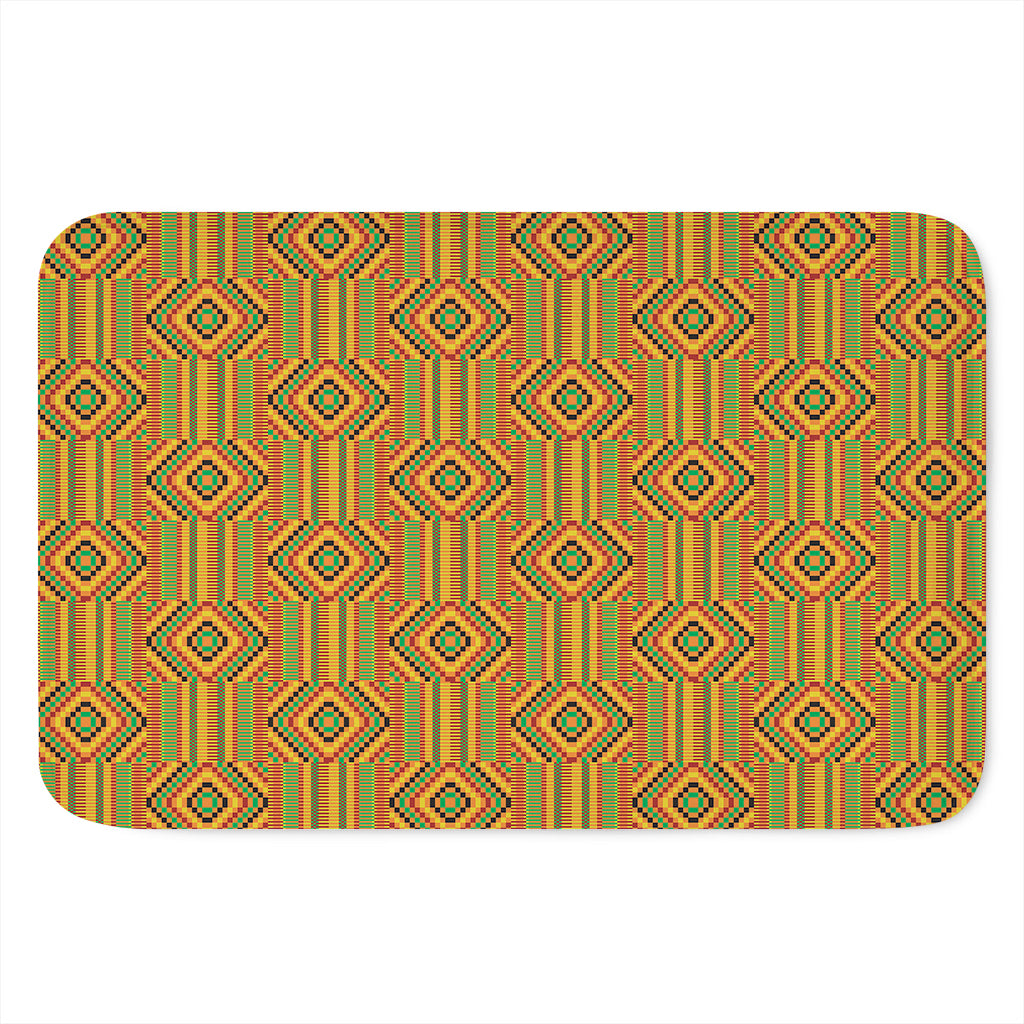 Ashanti Kente Pattern Print Indoor Door Mat