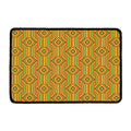 Ashanti Kente Pattern Print Kitchen Mat