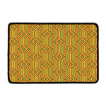 Ashanti Kente Pattern Print Kitchen Mat