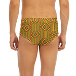 Ashanti Kente Pattern Print Men's Briefs
