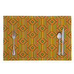 Ashanti Kente Pattern Print Placemat