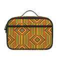 Ashanti Kente Pattern Print Portable Lunch Bag