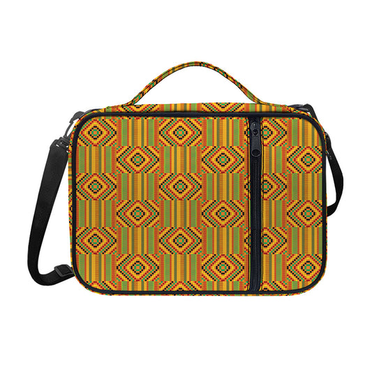 Ashanti Kente Pattern Print Shoulder Strap Bible Bag