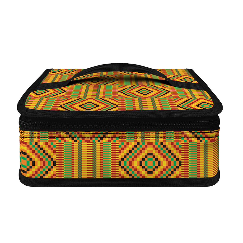 Ashanti Kente Pattern Print Small Lunch Bag