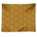 Ashanti Kente Pattern Print Tapestry