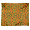 Ashanti Kente Pattern Print Tapestry