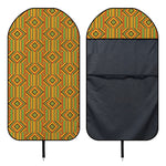 Ashanti Kente Pattern Print Waterproof Car Seat Cover