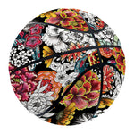 Asian Chrysanthemum Pattern Print Basketball
