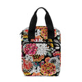 Asian Chrysanthemum Pattern Print Bible Tote Bag