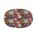 Asian Chrysanthemum Pattern Print Car Side Mirror Covers