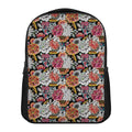 Asian Chrysanthemum Pattern Print Casual Backpack