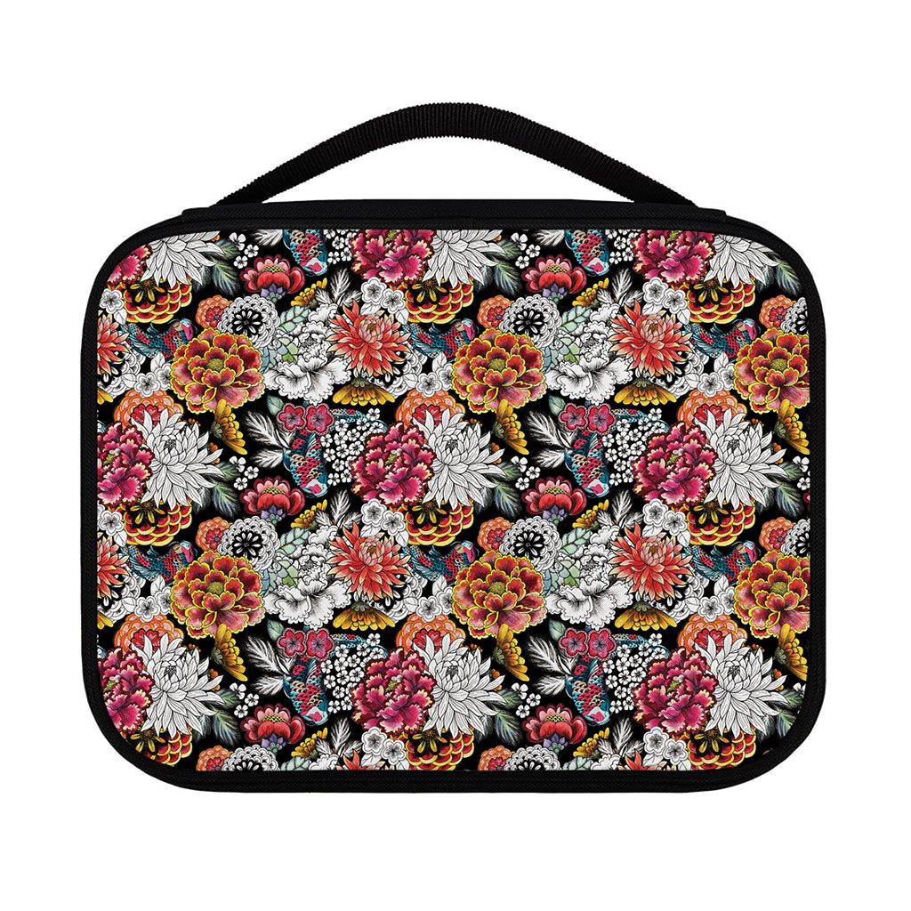Asian Chrysanthemum Pattern Print Classic Bible Case