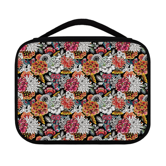 Asian Chrysanthemum Pattern Print Classic Bible Case