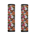 Asian Chrysanthemum Pattern Print Handle Covers