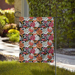 Asian Chrysanthemum Pattern Print House Flag