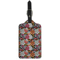 Asian Chrysanthemum Pattern Print Luggage Tag