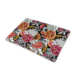 Asian Chrysanthemum Pattern Print Pet Cooling Mat Cover