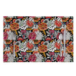 Asian Chrysanthemum Pattern Print Placemat
