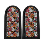 Asian Chrysanthemum Pattern Print Skillet Handle Cover