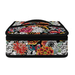 Asian Chrysanthemum Pattern Print Small Lunch Bag