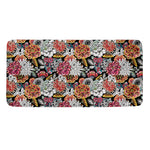 Asian Chrysanthemum Pattern Print Towel