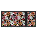 Asian Chrysanthemum Pattern Print Trifold Wallet