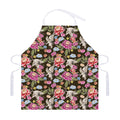 Asian Crane Bird Pattern Print Adjustable Apron