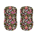 Asian Crane Bird Pattern Print Bar Stool Covers