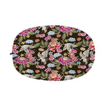 Asian Crane Bird Pattern Print Car Side Mirror Covers