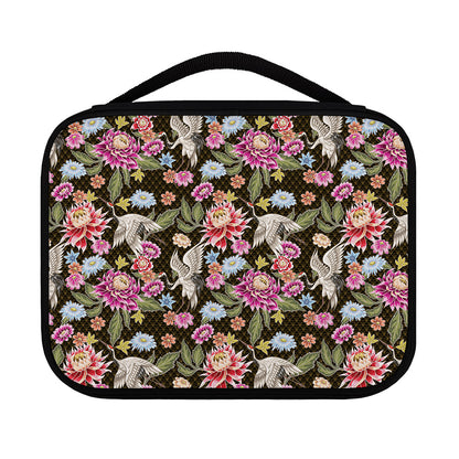 Asian Crane Bird Pattern Print Classic Bible Case