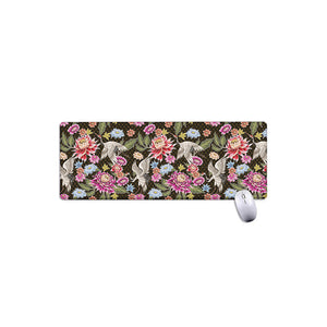 Asian Crane Bird Pattern Print Extended Mouse Pad